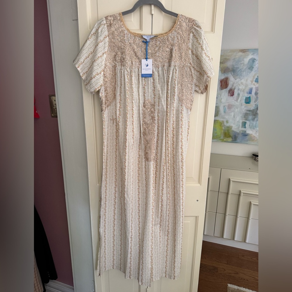 Mi Golondrina Liliana midi dress